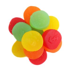 Zachary Assorted Juju Coins Old Fashioned Chewy Candy 5lb Bag Bulk